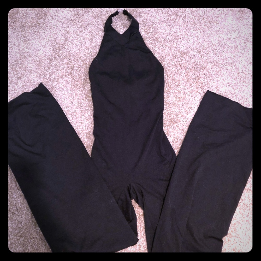 Black leotard jumper